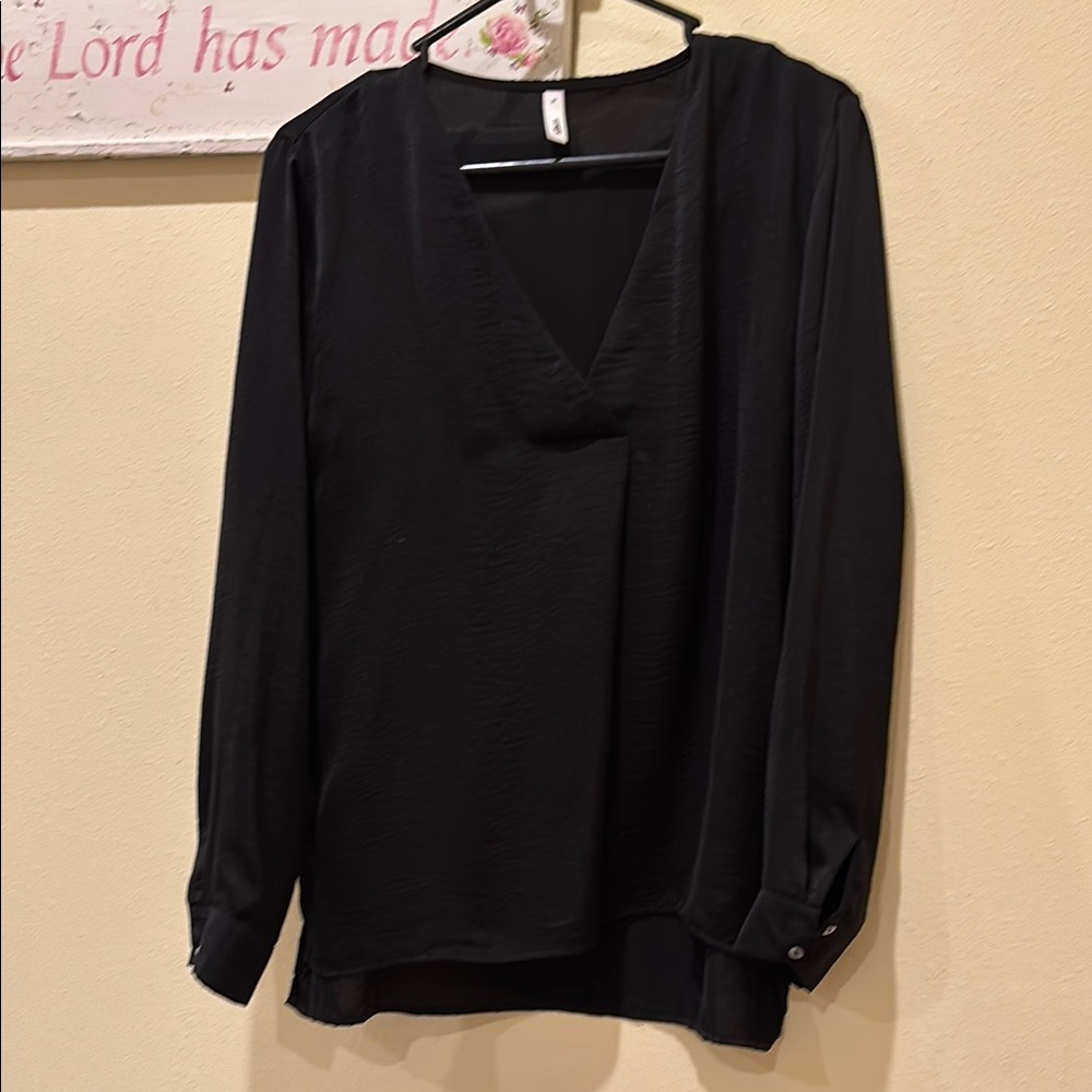 Elegant Black Women's Top